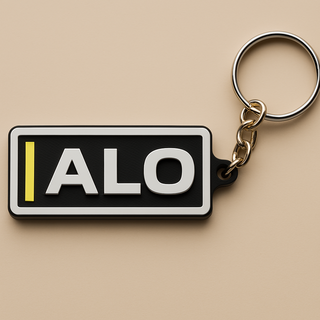 Formula 1 nyckelring - Välj din favoritförare!