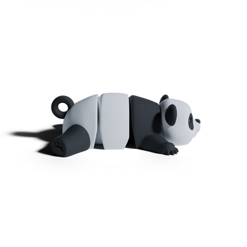 Bag Charm - Lazy Panda
